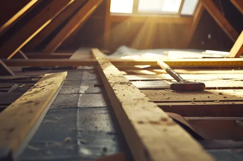 Installation de panneaux isolants thermiques sous les rampants de toiture pour une meilleure performance énergétique